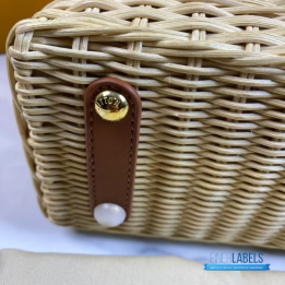 QC LV Capucines BB Rattan Bag