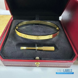QC Cartier Love Bangles (Yellow)
