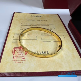 QC Cartier Love Bangles (Yellow)