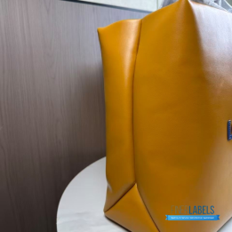QC LV MM Shopper Tote in Saffron Yellow