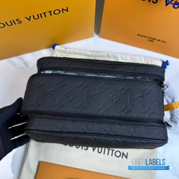 QC LV Dopp Kit in Monogram Shadow or Taurillon Leather