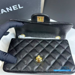 QC Chanel Classic Mini Rectangular Flap Bag (caviar)