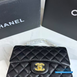QC Chanel Classic Mini Rectangular Flap Bag (caviar)