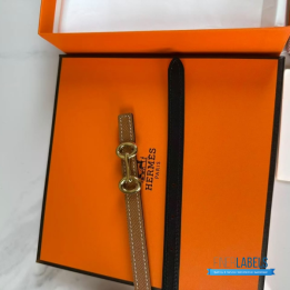 QC Hermès Heritage reversible leather belt